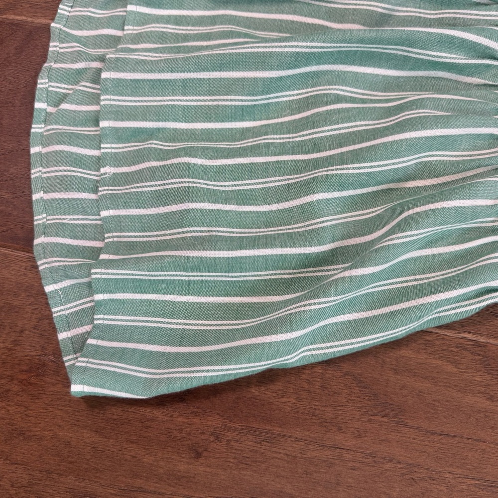 Gentle Fawn Green Striped Midi Dress - Picture 8 of 16